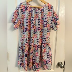 Crewcuts Multicolor Butterfly Print Romper